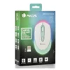 NGS Smog Mint-RB Ratón Bluetooth Óptico 2400 DPI Verde Menta