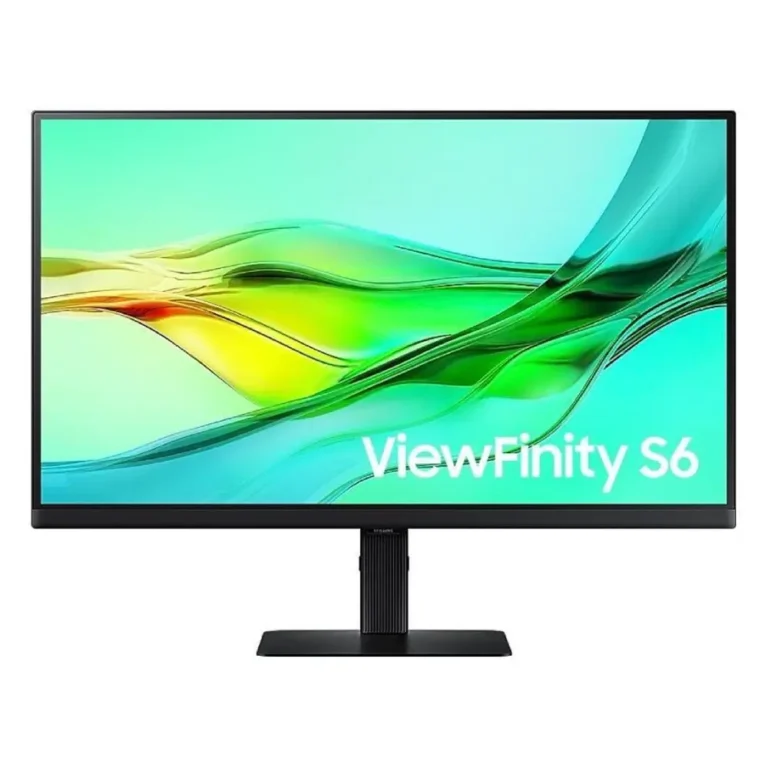 Samsung ViewFinity S6 S27D600UAU Monitor Profesional 27" QHD LCD HDMI DP Negro