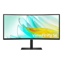 Samsung ViewFinity S6 S65UC S34C652UAU Profesional 34" UQHD Curva Ultrapanorámica Multimedia Negro
