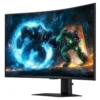 Samsung Odyssey G7 G75F LS37FG756EUXEN Gaming 37" 4K UHD 1ms 165Hz HDMI DP Regulable Curvo Negro