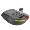 Mars Gaming MM-T3 Ratón Gaming Alámbrico e Inalámbrico Bluetooth USB Óptico 14.400 DPI Negro