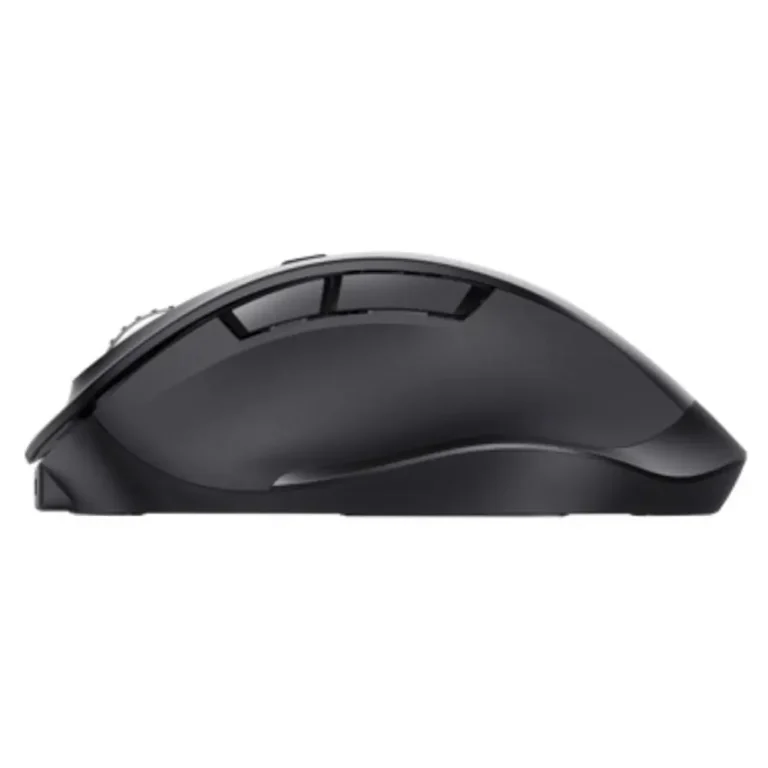 Trust Fyda Ratón Ergonómico Bluetooth Multidispositivo Batería recargable 2400 DPI Negro
