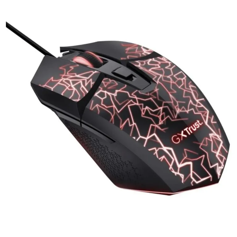 Trust Gaming GXT 113 Felox Ratón Gaming USB Óptico 6.400 DPI Negro