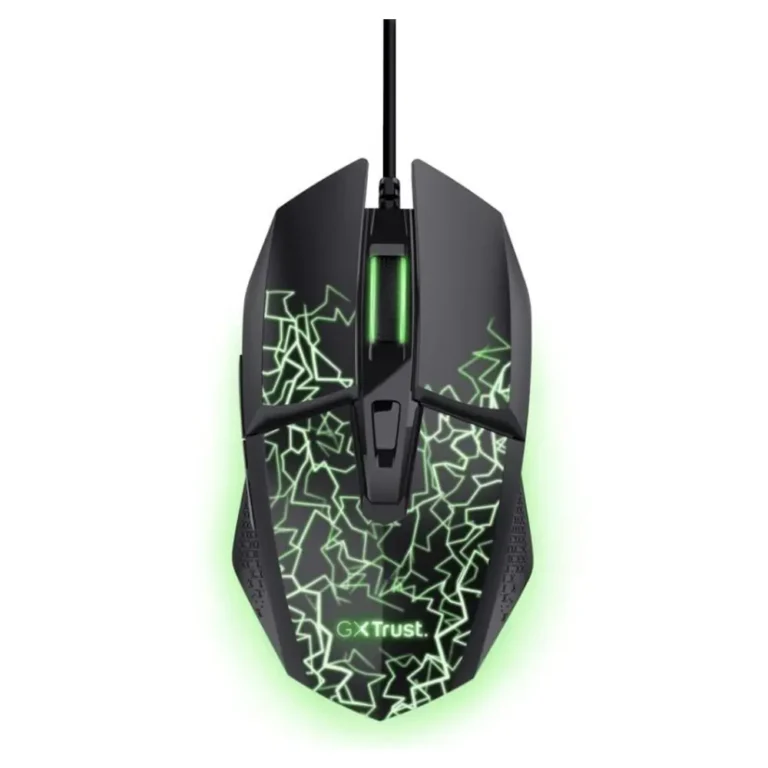 Trust Gaming GXT 113 Felox Ratón Gaming USB Óptico 6.400 DPI Negro