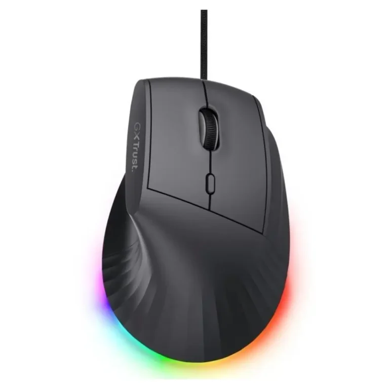 Trust Gaming GXT 145 Rexxa Ratón Gaming Ergonómico Vertical USB-A 12.800 DPI Negro
