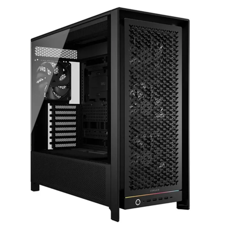 Corsair FRAME 5000D RS, Torre Gaming E-ATX, Cristal Templado, USB-C, Sin Fuente