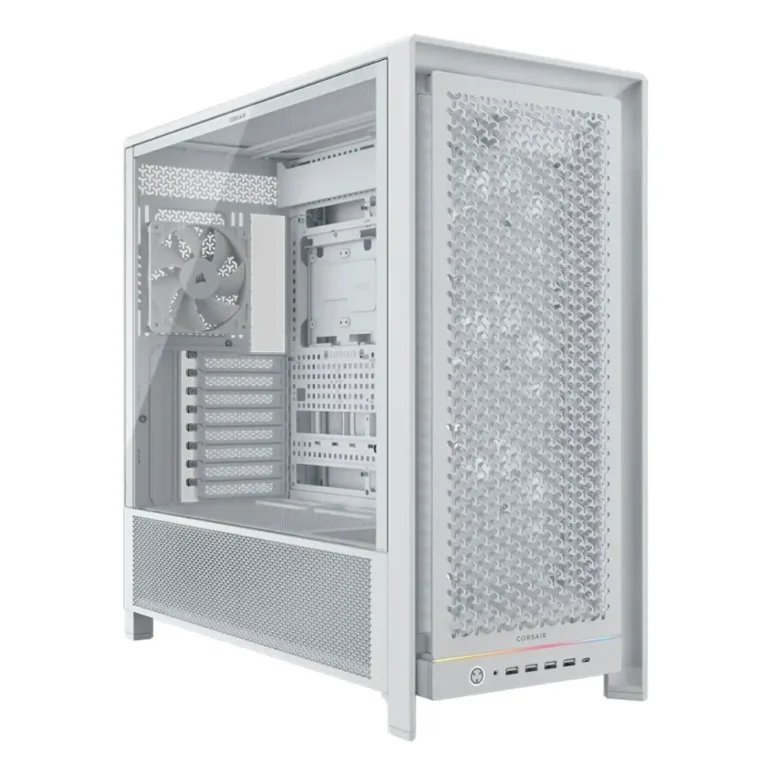 Corsair FRAME 5000D RS, Torre Gaming E-ATX, Cristal Templado, USB-C, Sin Fuente