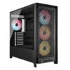 Corsair FRAME 5000D RS ARGB, Torre Gaming E-ATX, Cristal Templado, USB-C, Sin Fuente