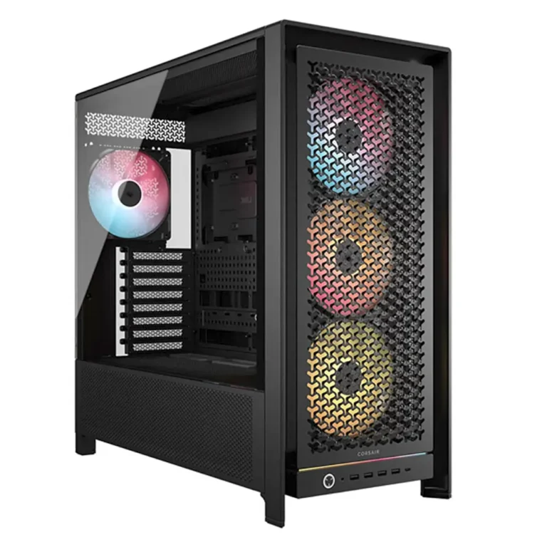 Corsair FRAME 5000D RS ARGB, Torre Gaming E-ATX, Cristal Templado, USB-C, Sin Fuente