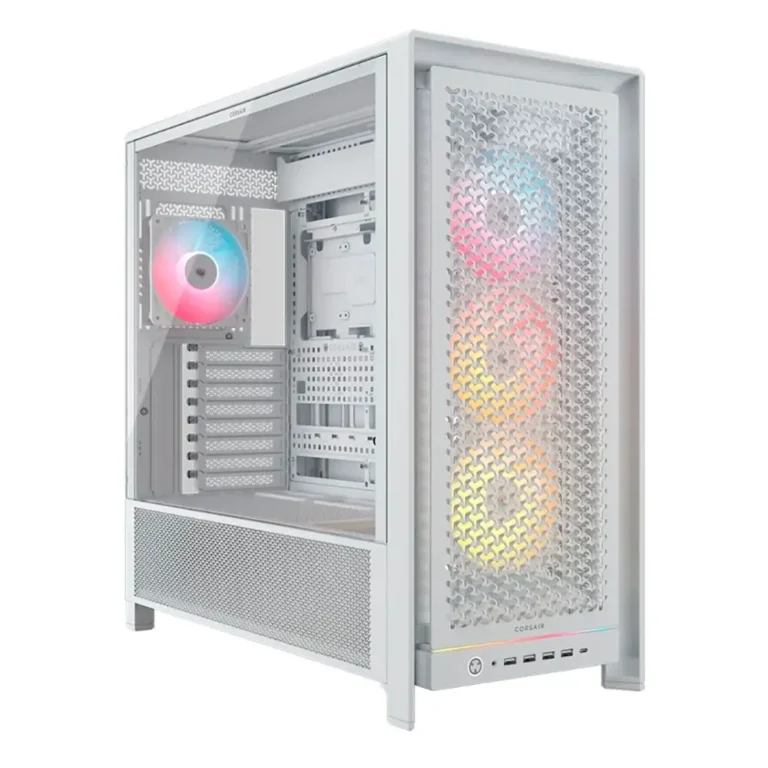 Corsair FRAME 5000D RS ARGB, Torre Gaming E-ATX, Cristal Templado, USB-C, Sin Fuente