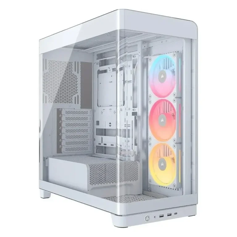 Corsair FRAME 4500X LX-R RGB Semitorre Gaming Vidrio Templado USB-C Sin Fuente