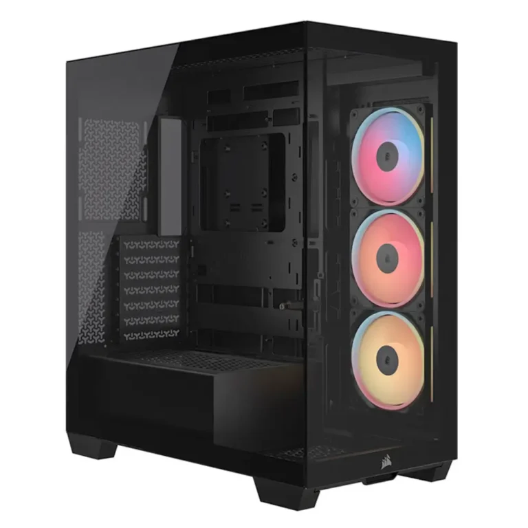 Corsair 3500X LX-R RGB iCUE LINK Semitorre Gaming ATX Vidrio Templado Sin Fuente