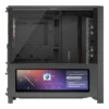 Corsair FRAME 4000D LCD RS ARGB Semitorre Gaming ATX Vidrio Templado, Sin Fuente