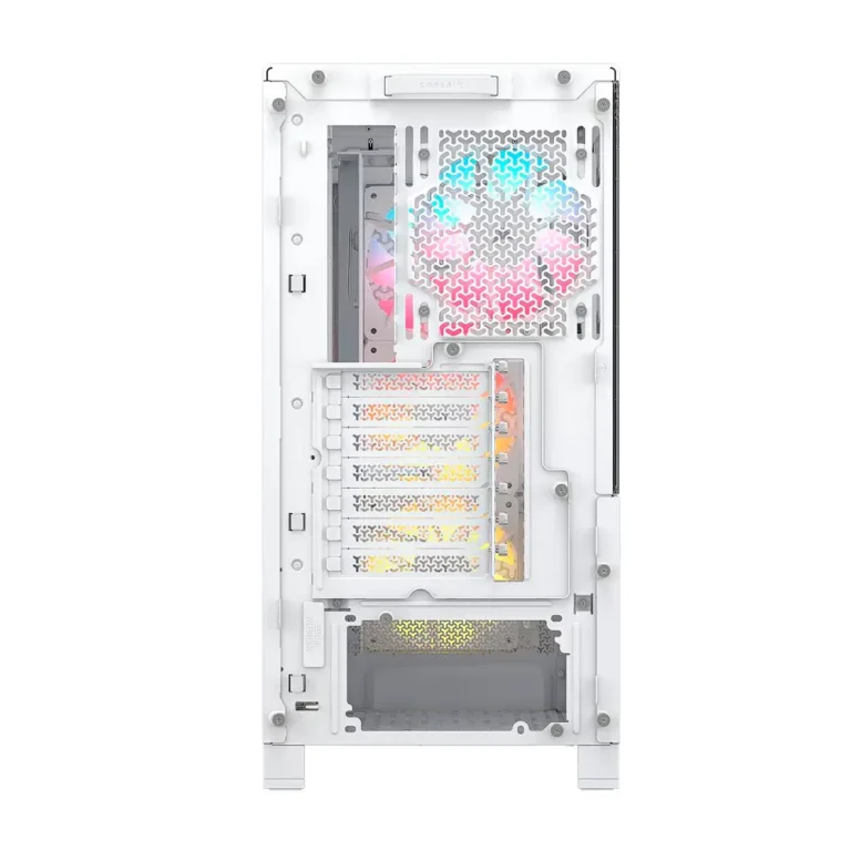 Corsair FRAME 4000D LCD RS ARGB Semitorre Gaming ATX Vidrio Templado, Sin Fuente