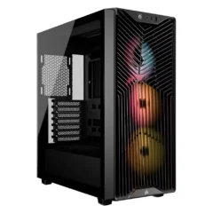Corsair 3200D RS ARGB Caja Semitorre Gaming Cristal Templado ATX Sin Fuente