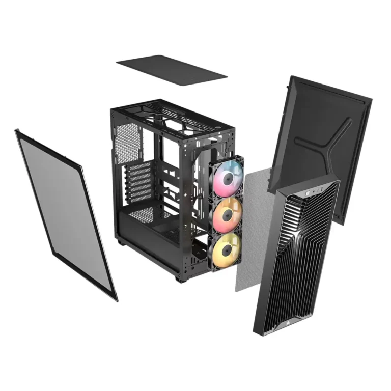 Corsair 3200D RS ARGB Caja Semitorre Gaming Cristal Templado ATX Sin Fuente