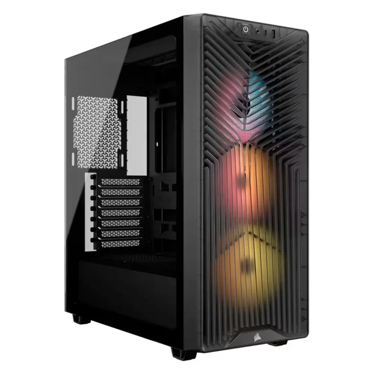 Corsair 3200D RS ARGB Caja Semitorre Gaming Cristal Templado ATX Sin Fuente
