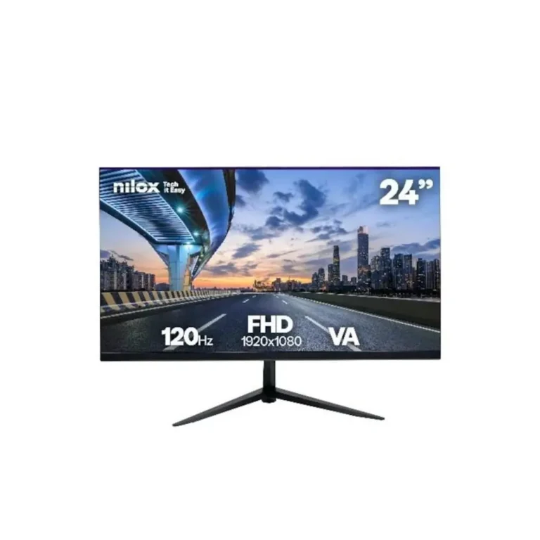 Nilox NXM24FHD1205 Monitor Gaming 24" Full HD VA LCD 120Hz VGA HDMI Negro