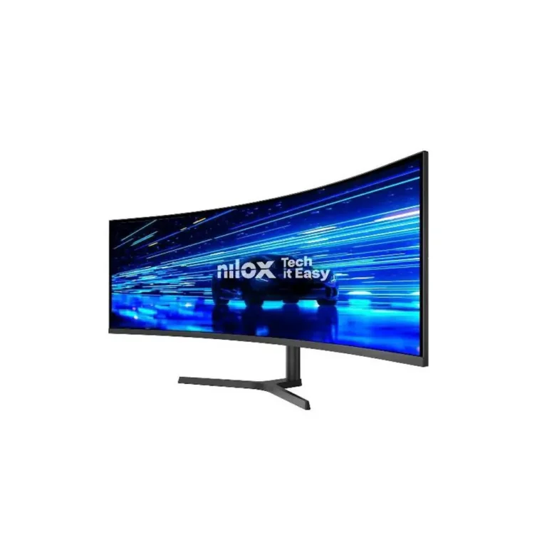 Nilox NXM49CRVDC2 Monitor Gaming 49" Dual QHD LCD VA Curvo 165Hz. Multimedia Negro