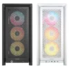 Corsair FRAME 4000D LCD RS ARGB Semitorre Gaming ATX Vidrio Templado, Sin Fuente