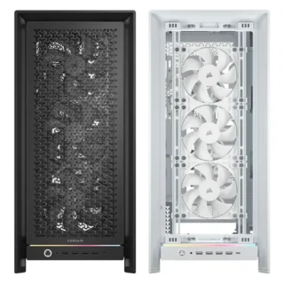 Corsair FRAME 5000D RS, Torre Gaming E-ATX, Cristal Templado, USB-C, Sin Fuente