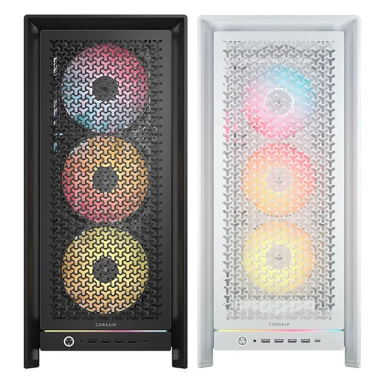 Corsair FRAME 5000D RS ARGB, Torre Gaming E-ATX, Cristal Templado, USB-C, Sin Fuente
