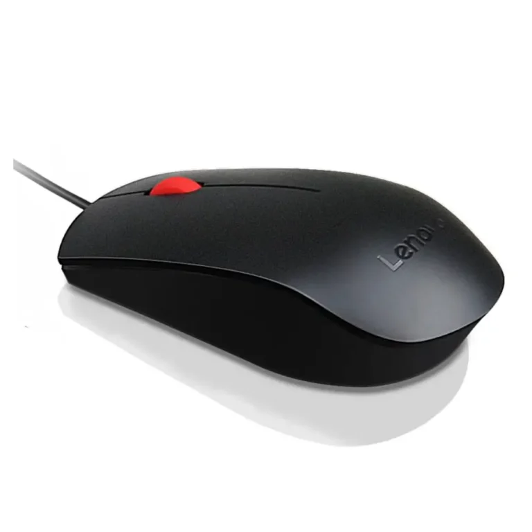 Lenovo USB Essential Ratón Óptico USB-A 1.600 DPI Negro