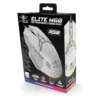 Spirit of Gamer Elite M60 Ratón Gaming USB Óptico 20.000 DPI Blanco
