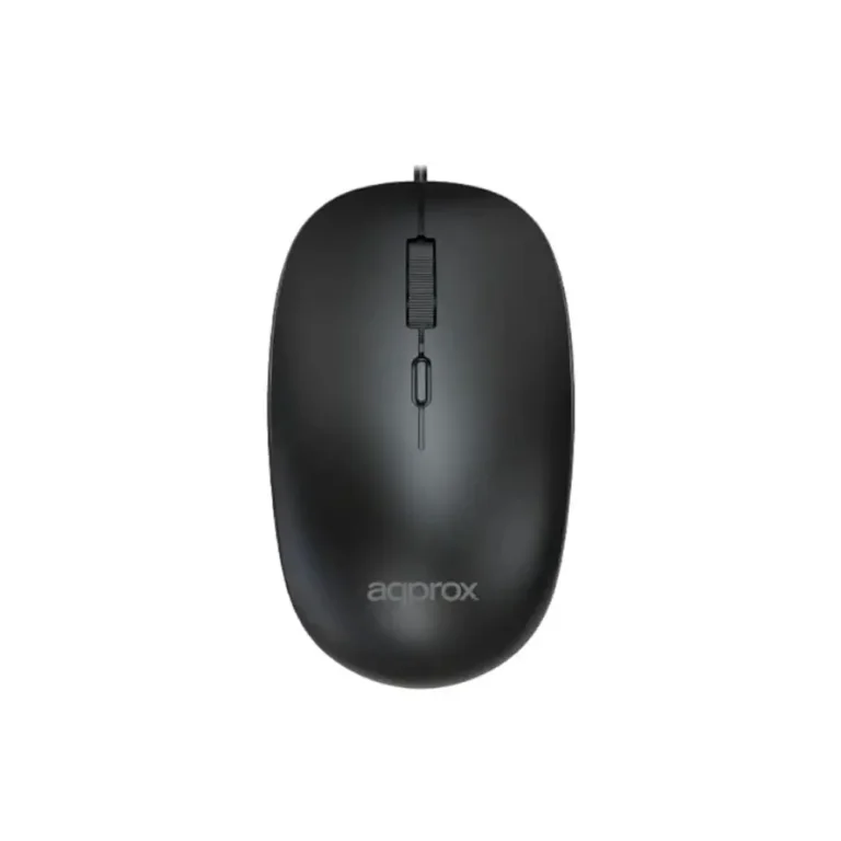 Approx! XM150 Ratón Óptico USB 1.600 DPI Negro
