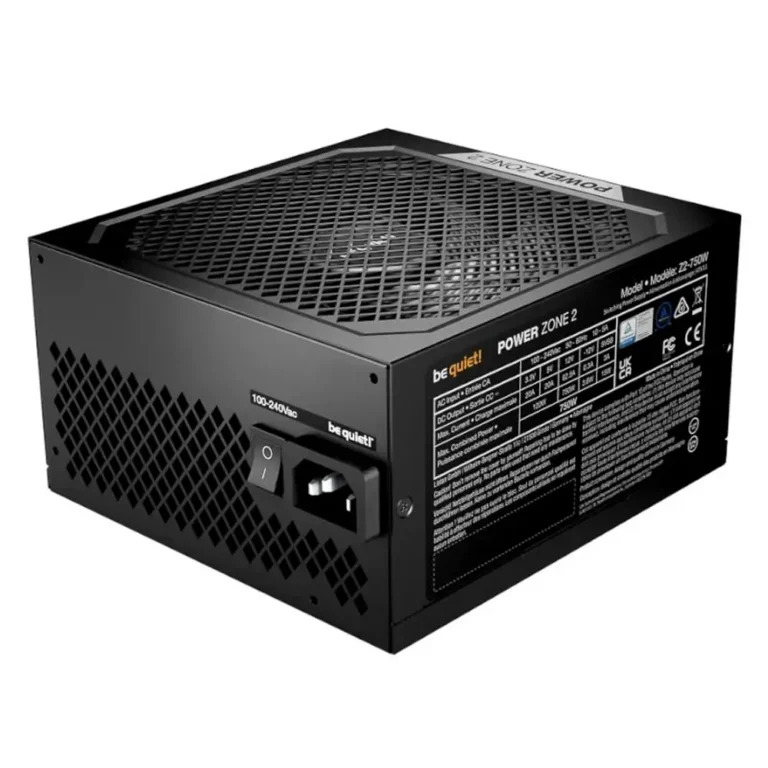 Be Quiet! Power Zone 2 750W Fuente Gaming 80 Plus Platinum 140mm Modular ATX Negro