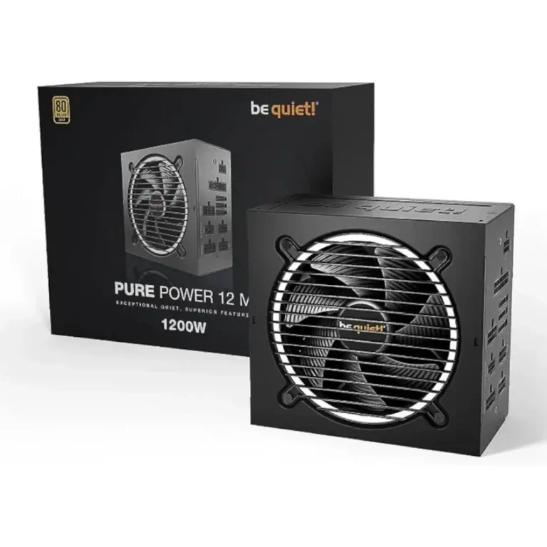 Be Quiet! Pure Power 13 M 1200W Fuente 80 Plus Gold 120mm Modular ATX Negro