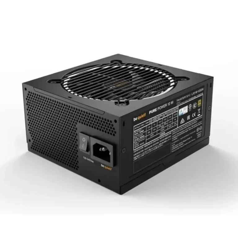 Be Quiet! Pure Power 13 M 1200W Fuente 80 Plus Gold 120mm Modular ATX Negro