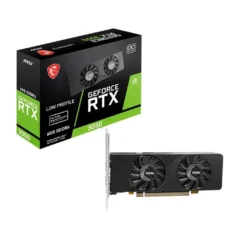 MSI RTX3050 LP 6G OC NVIDIA® GeForce® RTX™ 3050 6GB GDDR6 Negro