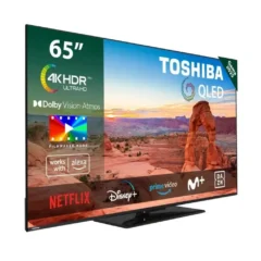 TOSHIBA TV 65" 65QV3463DG UHD QLED SMART TV PEANA