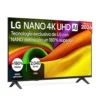 LG NanoCell 4K UHD AI NU85 2026 Smart TV WiFi Negro