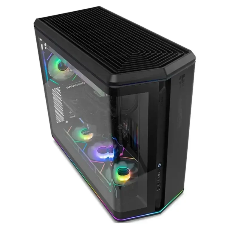 NOX Hummer Anvil ARGB Cristal Templado Curvo ATX Sin Fuente