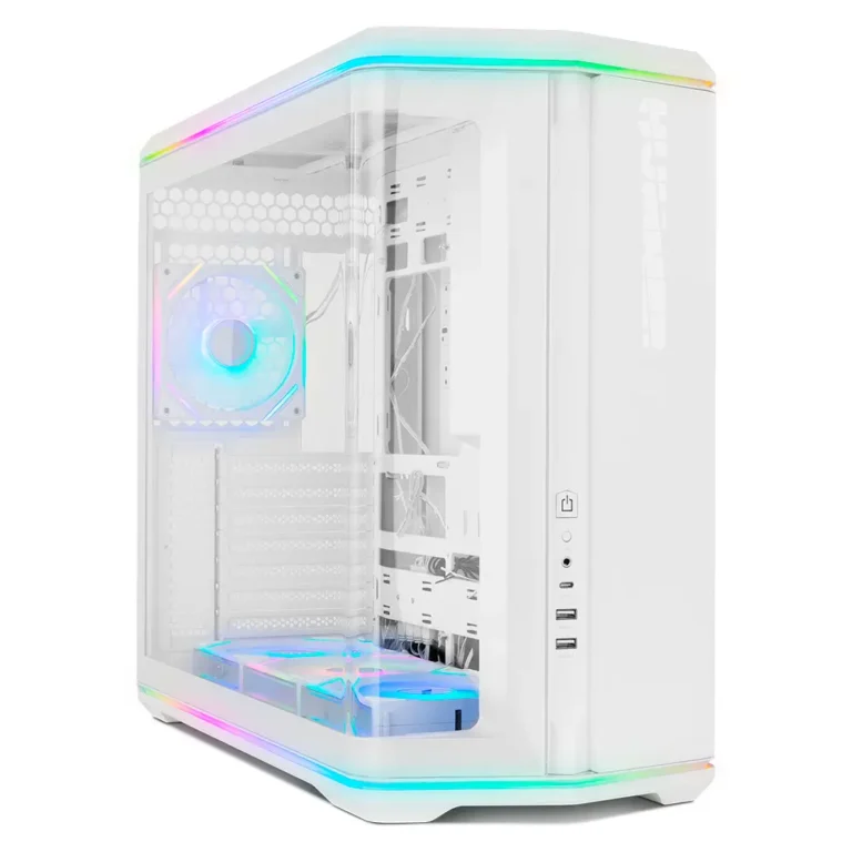 NOX Hummer Anvil ARGB Cristal Templado Curvo ATX Sin Fuente