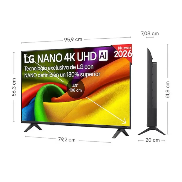 LG Nano Cell NU850B6LA Ultra HD 4K Smart TV WiFi Negro