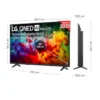 LG QNED AI MiniLED QNED70B6C 4K Ultra HD Smart TV Wifi Negro