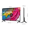 LG QNED AI QNED80 Ultra HD 4K Smart TV WiFi