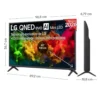 LG QNED Evo AI QNED8EB Mini LED Ultra HD 4K Smart TV WiFi
