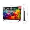 LG QNED AI MiniLED QNED70B6C 4K Ultra HD Smart TV Wifi Negro