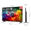 LG QNED Evo AI QNED72 Mini LED Ultra HD 4K Smart TV WiFi