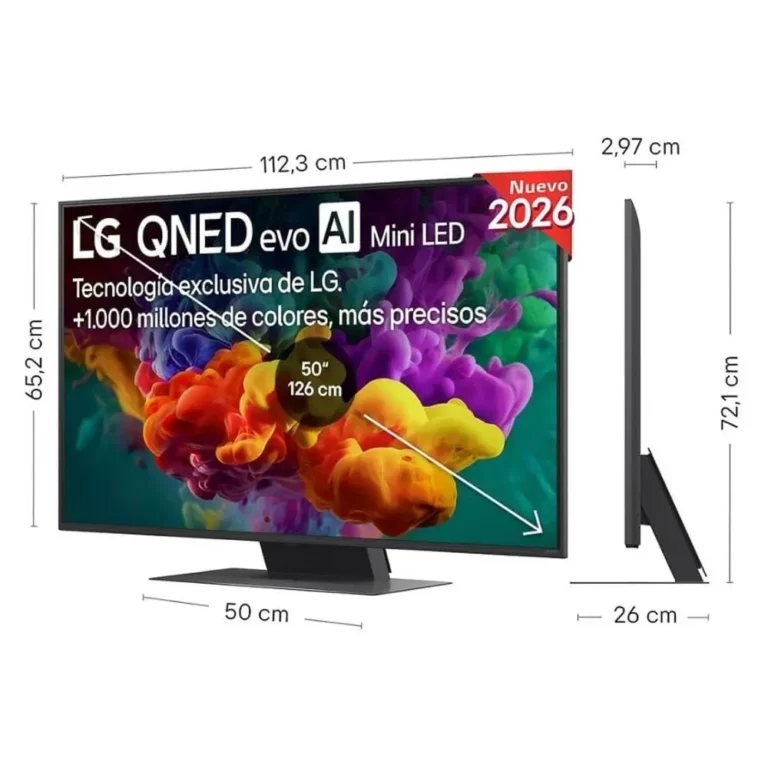 LG QNED Evo AI QNED87 Mini LED Ultra HD 4K Smart TV WiFi