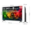 LG QNED Evo AI QNED8EB Mini LED Ultra HD 4K Smart TV WiFi