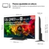 LG QNED Evo AI QNED8EB Mini LED Ultra HD 4K Smart TV WiFi