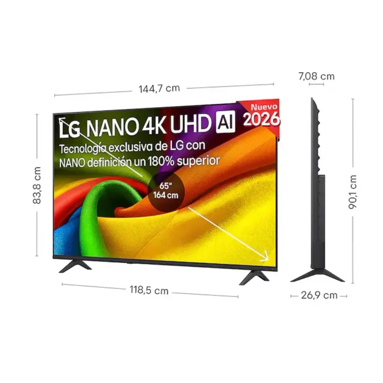 LG Nano Cell NU850B6LA Ultra HD 4K Smart TV WiFi Negro