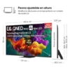 LG QNED Evo AI QNED87 Mini LED Ultra HD 4K Smart TV WiFi