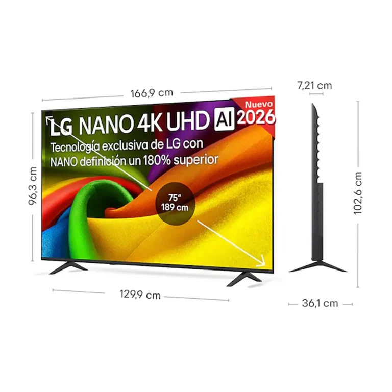 LG Nano Cell NU850B6LA Ultra HD 4K Smart TV WiFi Negro