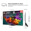 LG QNED Evo AI QNED87 Mini LED Ultra HD 4K Smart TV WiFi